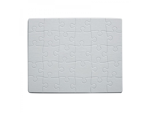 Rectangular puzzle 30pcs（Pearly white/Pure white ）