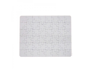 Rectangular puzzle 48pcs（Pearly white/Pure white ）