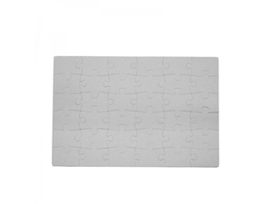 Rectangular puzzle 36pcs（Pearly white/Pure white ）